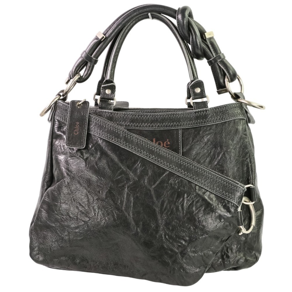 Chloé Chloe Weekend Voyage handbag, black, for women.